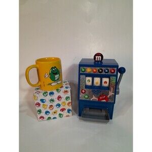M&M's Dispenser Machine and Mug
